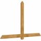 Ekena Millwork Eugene Rough Sawn Timber Gable Bracket, Western Red Cedar, 72"W x 45"H x 2"D x 4"F, 15/12 Pitch GBW072X45X0204EUG00RWR - alternate 3